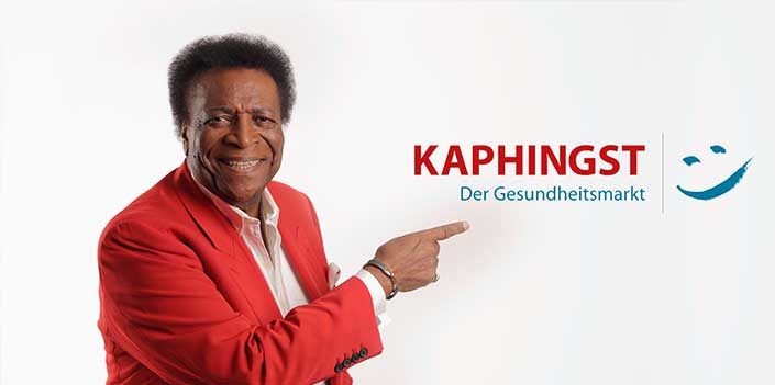 Roberto Blanco ist der Markenbotschafter der Unternehmensgruppe Kaphingst