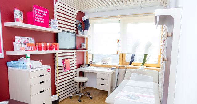 Bei Venen- und Lymphleiden beraten und vermessen wir Sie ausführlich