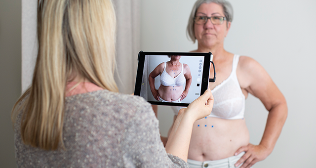 Mittels modernstem 3D Scan erfolgt die Vermessung